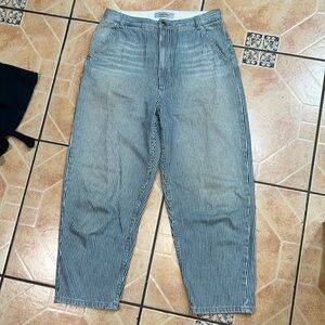 Rachel Comey Striped Boyfriend Jeans